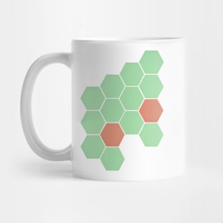 Mint Honeycomb Mug